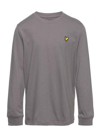 Classic L/S T-Shirt Langærmet T-shirt Grå Lyle & Scott Junior