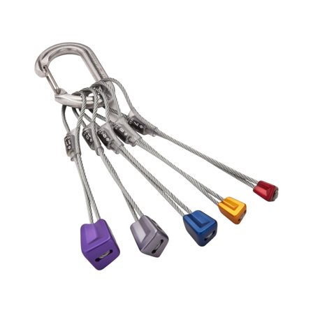 Black Diamond Offset Stopper Set #7-11 Mountaineering equipment OneSize