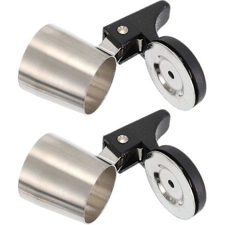 2 ST Rostfritt Stål Vattenkokare Vissel Alternativ Metall Vattenkokare Pip Spis Topp Tekanna Varnings Tillbehör