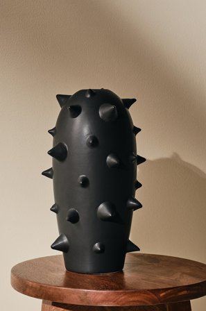 Jotex - Vase Svart - SPIKE - Kjøp Dekor hos Jotex