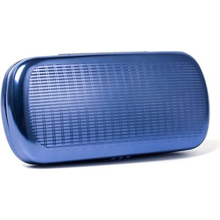 Briller Etui Aluminium Stribet Aluminium Hard Shell Briller Etui B