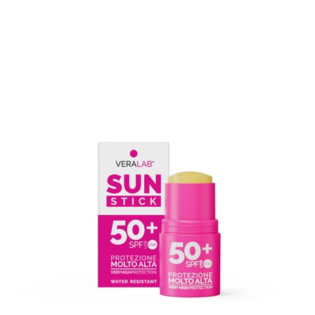 Veralab INVISIBLE SUN STICK Stick Solare Protettivo SPF50+ 4ml - Stick solare alta prot.