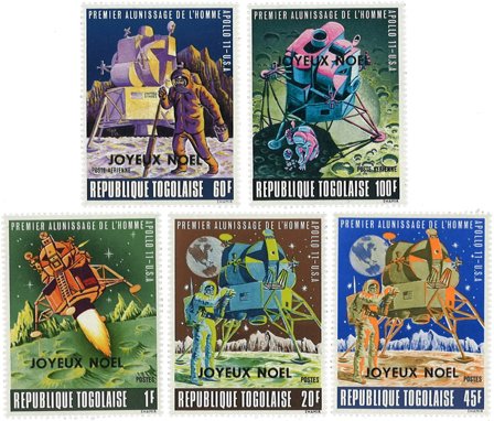 Togo - YT 646-648+PA124-125 - Postfrisk