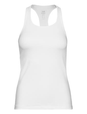 Rib Racerback Top Ærmeløs Top Hvid Casall