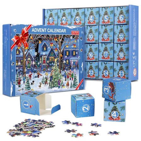 Jul-pussel 1008 Bitar Perfekt Present till Barn_tfrf