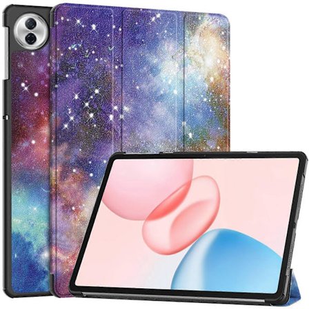 For Honor Pad 10 Etui Mønsterprint Læder Stand Tablet Cover