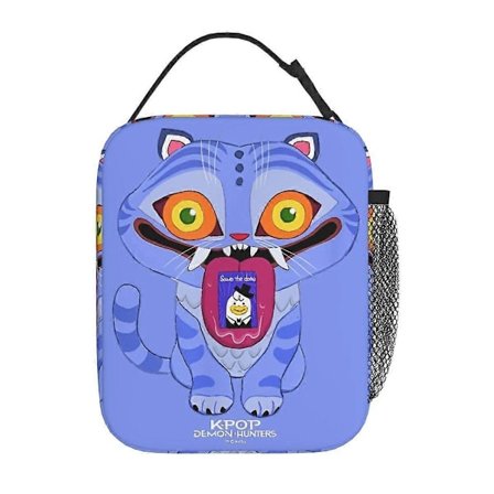 K-Pop Demon Hunters Team Anime Lunchväska För Vuxna Designer Lunchbox Fritid Picknick Kylväska Vatten
