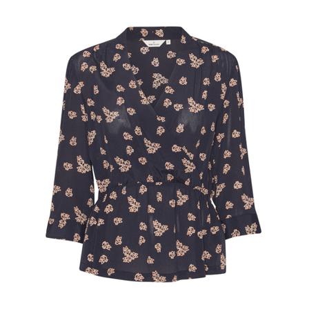 Basic Apparel Laurel Bluse Sort, Dame