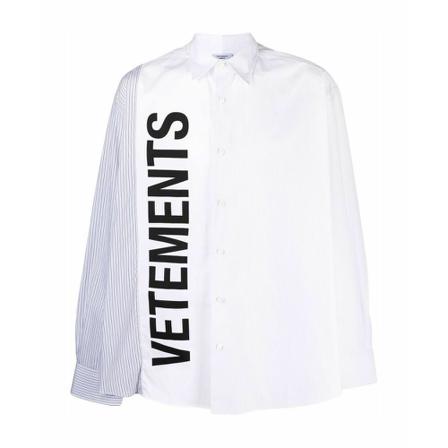 Vetements Casual Shirts Blå, Herre Skjorter