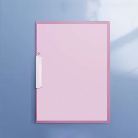 A4 Urklipp Mapp ROSA