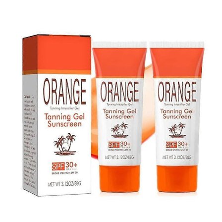 Orange Sun Bruningsgel, SPF 30 - Hydrerende Bruningsakselerator for Mørkere