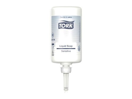 Tork Handtvål, Premium S1, flytande, extra mild, kassett, oparfymerad, 1l - Lyreco - Städ och hygien - Tvål och hygien - Hygiensystem - Tork
