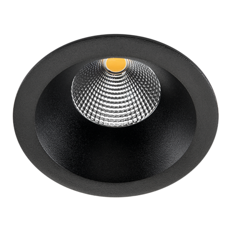 SG Armaturen Junistar Soft Downlight svart 3000 K, Belysning