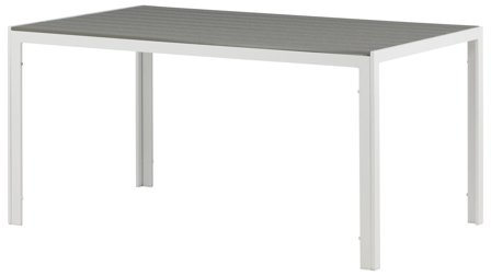 Venture Home Break 1025-400 Matbord Vitt/Grått, Utemöbler