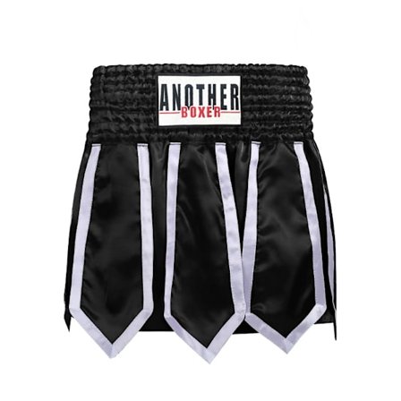 Boxningsbyxor med banddesign, Muay Thai shorts, tävlingsträning, kickboxning, Sanda byxor, mixed martial arts combat byxor (Black Lotus)