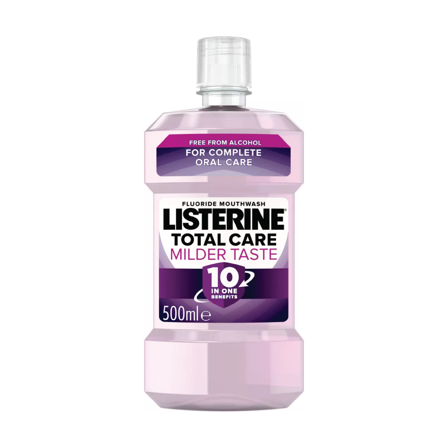 Listerine Total Care Milder Taste Munnskyll, 500 ml