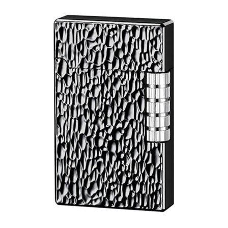 Metallinen taskusytytin säädettävällä liekillä, moderni tyyli, miesten sytytin