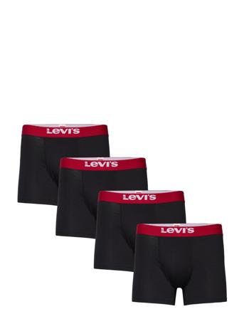 Levis Men Solid Basic Boxer Brief O Levi ́s Black