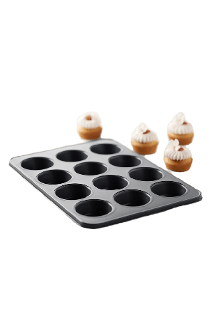 Blomsterbergs Muffinsformar 12 st Bakformar & springformar Beige ONESIZE