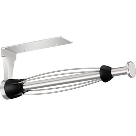 Kjøkkenpapirholder uten boring med dempingseffekt, selvklebende eller boret for kjøkken