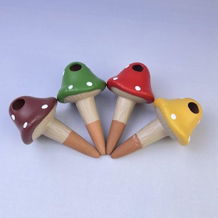 Itsekasteltavat piikit, sienen muotoiset, kasvien kastelupallot, kastelujärjestelmä, puutarhan kastelija sisä- ja ulkokasveille, 4 pakkausta