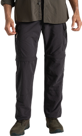 Craghoppers M's NosiLife Convertible Cargo Trouser II Black Pepper