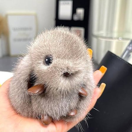 Blød kanin nøglering, plys Lulu kanin nøglering til kvinder, blød og sød kanin taske tilbehør, påske fødselsdagsgave.