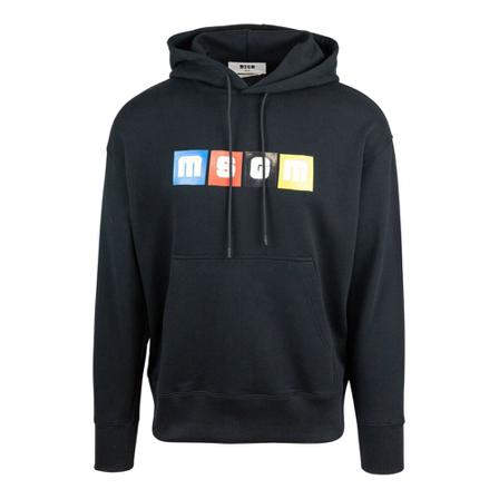 Msgm Hoodies Sort, Herre