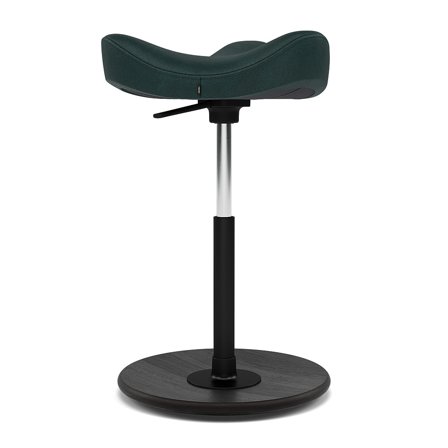 Varier Furniture Move - Green Leather - Black base