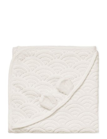Cam Cam Copenhagen Towel, Baby, Hooded W/ Ears - White - ONE SIZE