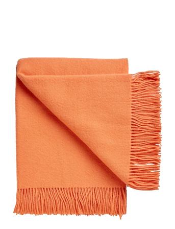 Athen 130X200 Cm Home Textiles Cushions & Blankets Blankets & Throws Oransje Silkeborg Uldspinderi*Betinget Tilbud