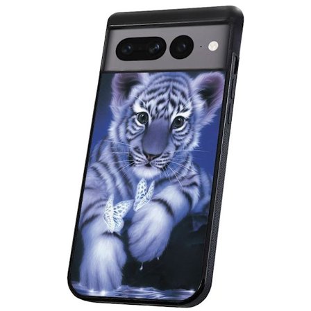 Google Pixel 7 Pro - Skal/Mobilskal Tigerunge