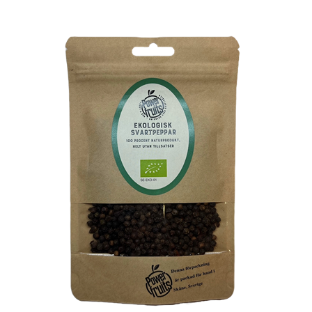 Powerfruits Ekologisk Svartpeppar Hel 200 g