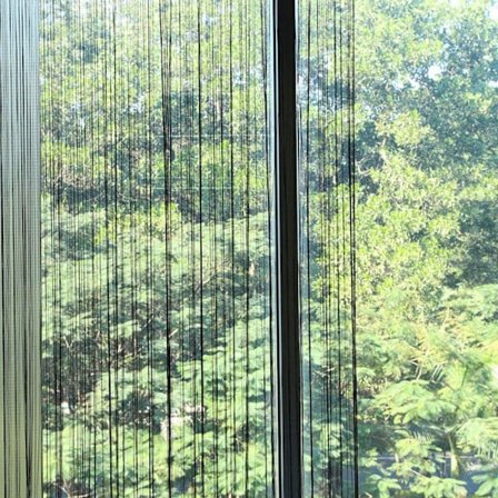 Svart fransdörrgardin väggpanel rumsavdelare för hemmet uteplats