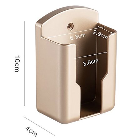 Fjernbetjeningsholder Vægmonteret Opbevaringsboks Kosmetisk Badeværelse