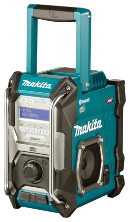 Makita MR004GZ Byggradio med Bluetooth, uten batteri og lader, Byggradio & høytallere