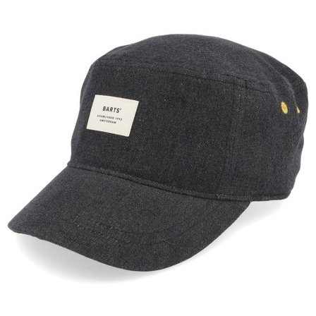 Barts - Svart army Keps - Montania Cap Black Army @ Hatstore