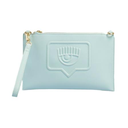 Chiara Ferragni Collection, Clutches Niebieski, Kobieta, Rozmiar: ONE Size