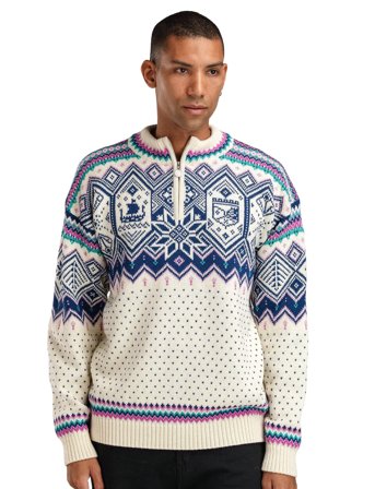 Dale of Norway Vm Trondheim Masc. Sweater - Cream - XL