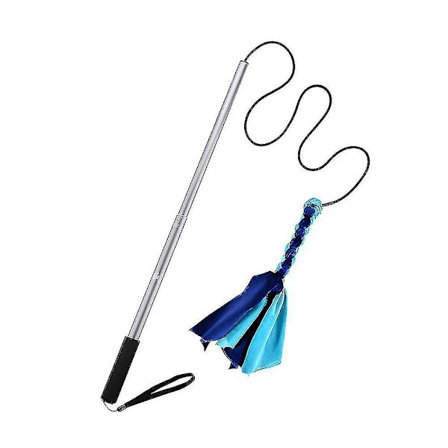 Hund Utdragbar Teaser Wand Pet retas Flirt Pole Rolig Interactive