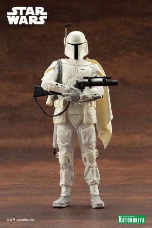 Star Wars ARTFX+ PVC Statue 1/10 Boba Fett White Armor 18 cm