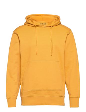 Slhjackson380 Hood Sweat S Hettegenser Genser Brun Selected Homme