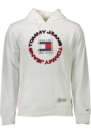 Tommy Hilfiger Felpa Senza Zip Uomo Bianco
