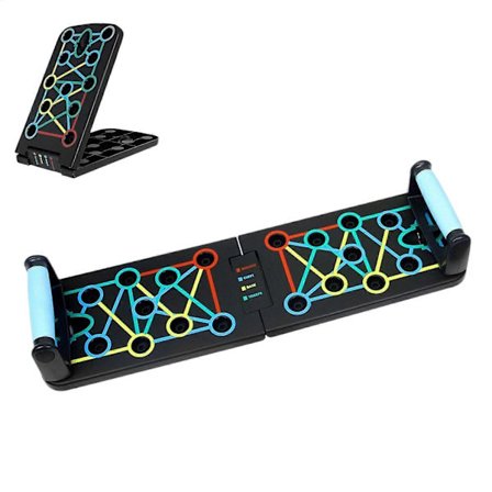 Punnerruslauta ABS Punnerruslauta Ammattimainen voimaharjoitteluväline Kuntolaitteet kotiin miehille ja naisille Harjoituslauta vatsalihasten 