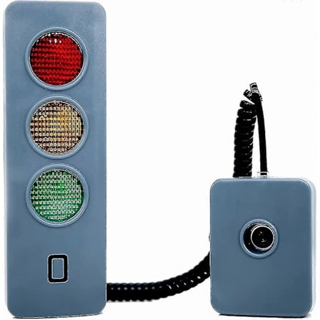 LED-parkeringshjälp med larm, väggmonterad garageparkeringssensor, med tre-färgad trafikljusdisplay, justerbar höjd, för blinkande signal i garaget