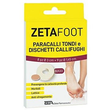 Zeta Foot Paracallo Tondo 8 Pezzi + Dischetto Callifugo 9 Pezzi