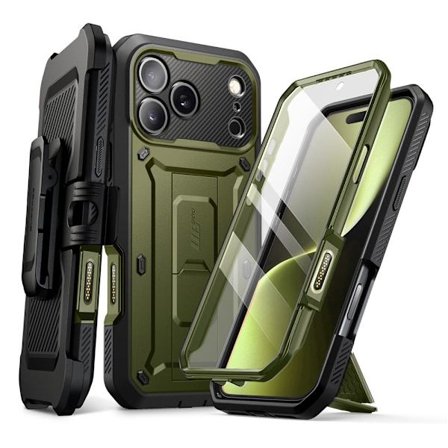 Supcase iPhone 17 Pro Max Skal Unicorn Beetle Pro Guldan