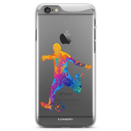 Bjornberry iPhone 6 Plus/6s Plus TPU Skal - Fotboll