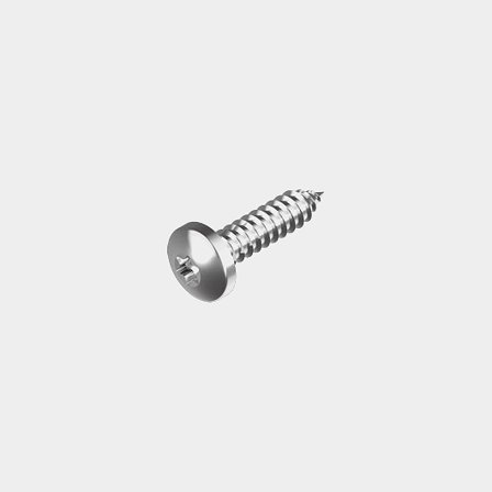 Cheese head mounting screw, Torx, stainless acid-resistant steel (A4 / AISI 316, marine grade), Ø5.5 x 38 mm, 10-pack