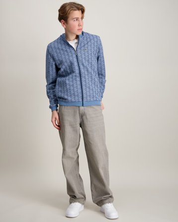 Lacoste SWEATSHIRT ZIP Blå Tröjor Kille - Kids Brand Store